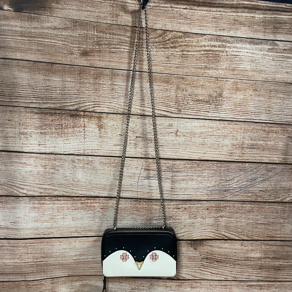 Kate Spade “Frosty” Penguin Double Zip Crossbody - Picture 6 of 12